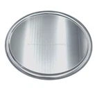 ALLOY RACING OVAL NUMBER PLATE  - CLASSIC CUSTOM CAFE RACER RETRO