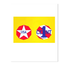 Robert Indiana - 1 Cent Life - Screenprint Limited edition