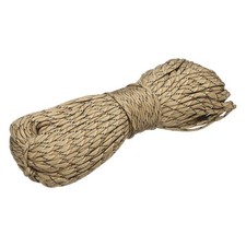 1/8" Paracord Rope, 200ft 7 Strand Polypropylene Cord, Striped Dark Green