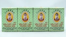 Dau Phat Linh Truong Son Headache And Fever 5ml x 4 Pack Buddha Oil