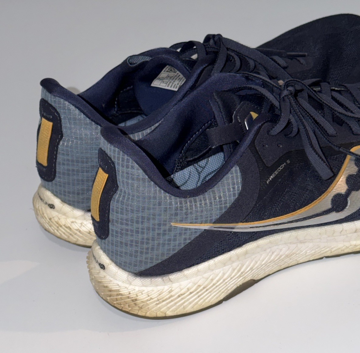 Saucony S20726-90 Freedom 5 Running Sneakers Shoes Men’s 10.5 Jackalope Blue thumbnail 5