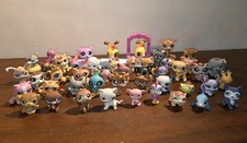 LITTLEST PET SHOP LOT OF 48 VINTAGE HASBRO SHORT HAIR CAT WOW!