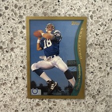 1998 Topps Peyton Manning Rookie Card Indianapolis Colts