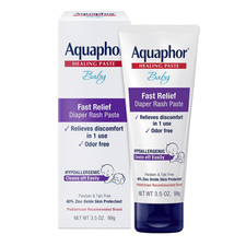 Baby Diaper Rash Paste with Zinc Oxide, Talc Free, 3.5 OZ Zinc Oxide Baby Diap