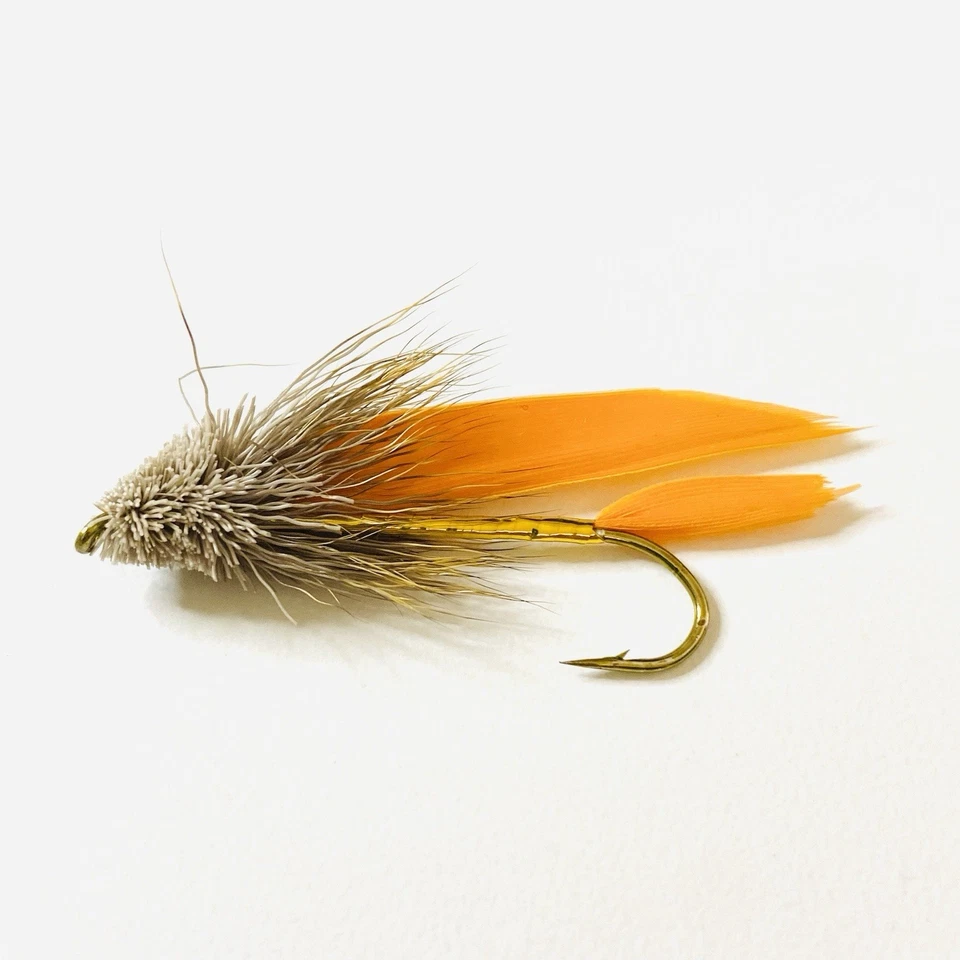 100 moscas de pesca con mosca Muddler Minnow Sculpin surtidas premium con caja de almacenamiento Foto 2 de 4