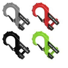 20 Ton Steel Winch Shackle with Rubber Guard Anti Corrosion Coating for Truck