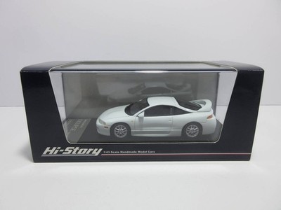 Hi-Story 1/43  Mitsubishi Eclipse GSX 1997 North Star White 870237