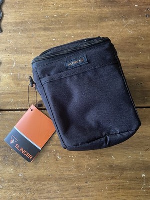 New NWT Slinger Alpine 120 Multi-Device Shoulder Bag Black
