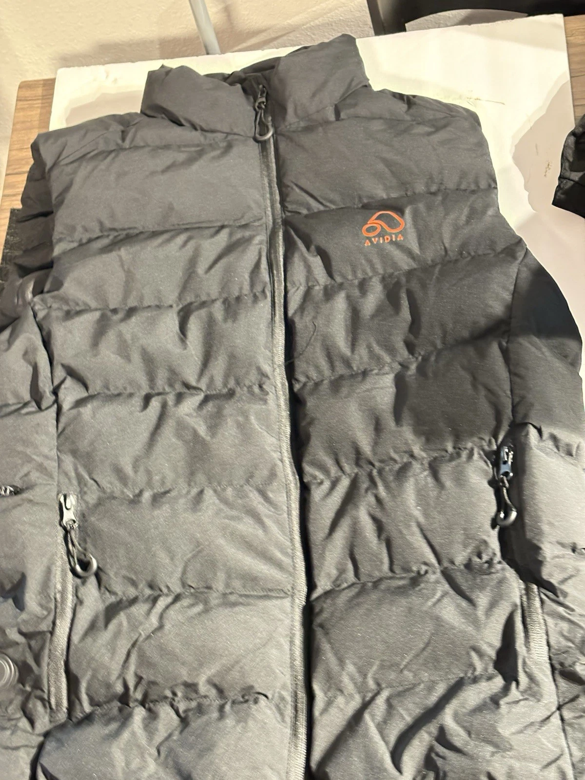 Avidia Heated Vest Men’s Large USB Rechargeable Puffer Adjustable Heat