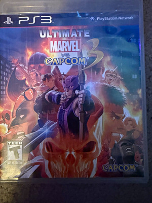 Capcom Ultimate Marvel vs. Capcom 3 PS3 Multiplayer Online Fighting T NTSC 2011