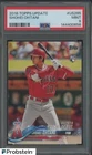 2018 Topps Update #US285 Shohei Ohtani RC Rookie Debut PSA 9
