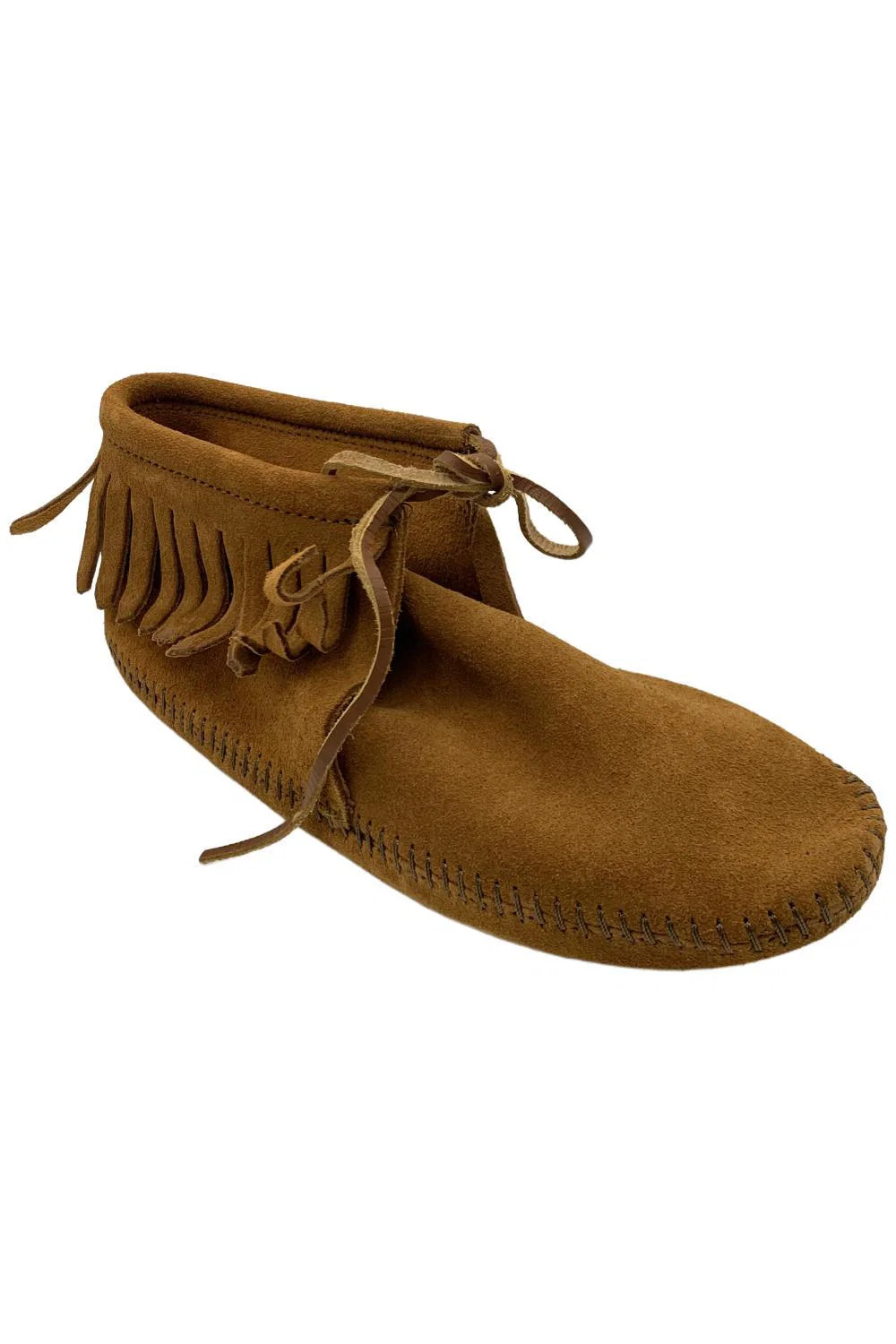 Minnetonka Womens Classic Fringe Ankle Boots Brown 8790₽