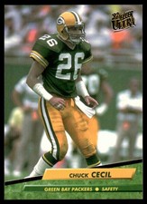 1992 Ultra Chuck Cecil Green Bay Packers #129