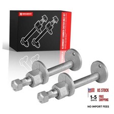Front Alignment Camber Caster Bolt Kit, Lower Control Arm Hardware Compatible