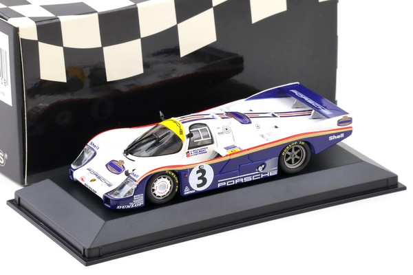 1:43 Minichamps Porsche 956 L 1St Le Mans 1983 Schuppan/Holbert/Haywood #3-image