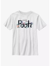 Disney Winnie The Pooh Eeyore Name Art Youth T-Shirt Unisex