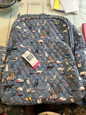 Vera Bradley essential large backpack Cat’s Meow nwt Vera Bradley Cats Meow Essential Large Backpack (NWT  main image 3