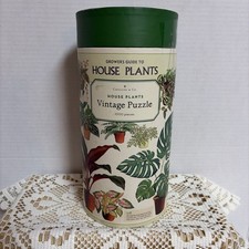 Cavallini  Co. Vintage Puzzle "House Plants  1000 Piece Jigsaw Puzzle EUC