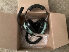 David Clark 40524G-02 H3432 Over-The-Head Aviation Headset A1G011336