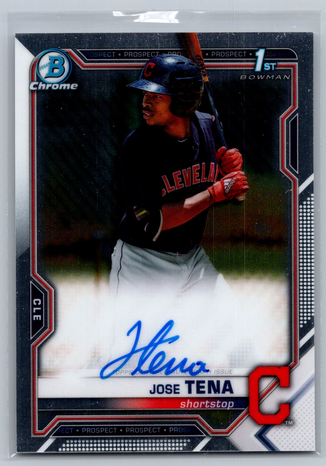 2021 Bowman #CPA-JT Jose Tena Chrome Prospect Autographs