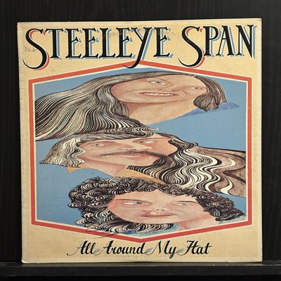 Steeleye Span   All Around My Hat 1975 Chrysalis EX 1st Press + Peep Hole Insert