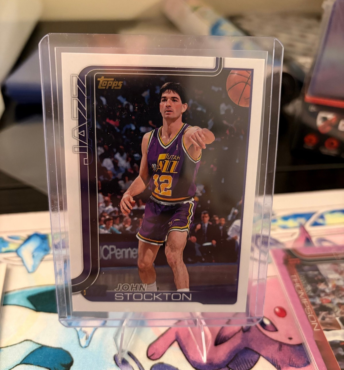 2025 Topps Basketball John Stockton Golden Mirror Utah Jazz #264 PACK FRESH