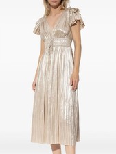 Ulla Johnson Patrice Flutter Sleeve Midi Dress Size 4