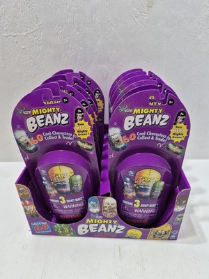 Mighty Beanz Series 4 NOS FULL CASE Sealed Packages w/Display Box 2004 Moose