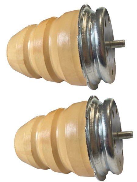 2 Hintere StoßDäMpfer Anschlagbuchsen Gelb FüR Ducato Jumper Boxer 1311826080-image