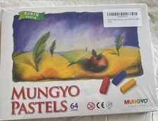 MUNGYO 64 Soft Pastel Square Chalk NEW Shipping Included