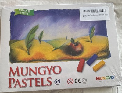 MUNGYO 64 Soft Pastel Square Chalk NEW Shipping Included