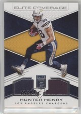 2017 Donruss Elite Elite Coverage Hunter Henry #14 7l6