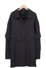 RUNDHOLZ Mantel Damen Jacke Parka Gr. S Wolle Grau #hf3suu4