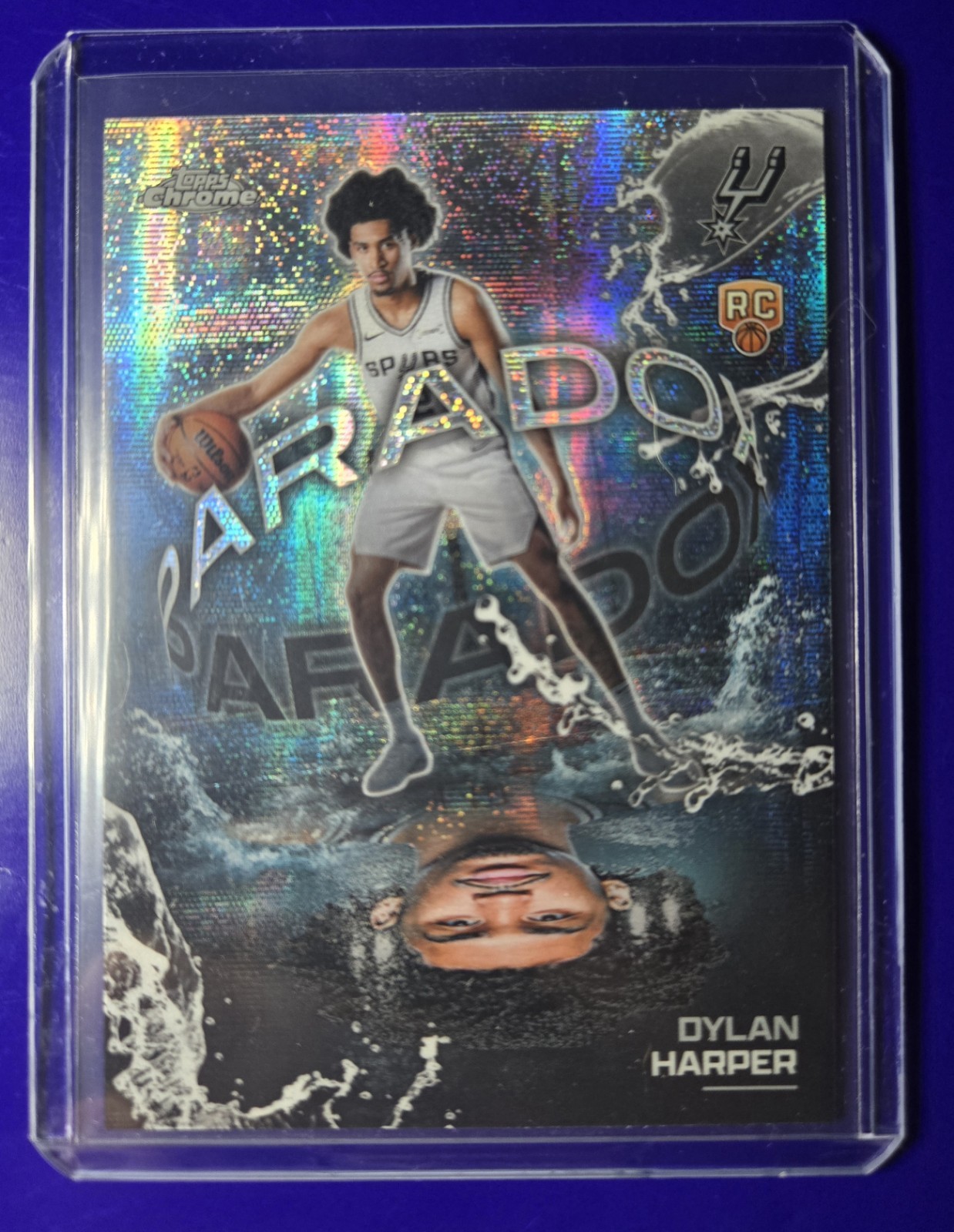 Dylan Harper Paradox SSP RC Case Hit 2025 Topps Chrome Basketball PX-22