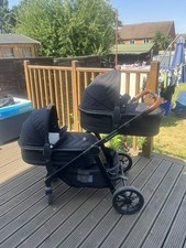 Ickle Bubba Virgo Twin Travel System Black
