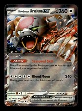 Bloodmoon Ursaluna ex 141/167 SV06: Twilight Masquerade Doppio Raro Pokemon TCG