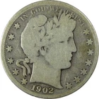 1902 O Barber Silver Half Dollar AG About Good 50c Coin SKU:I25950