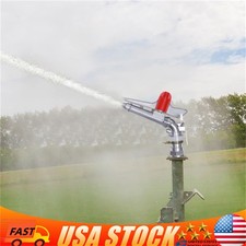 2" 360?? Irrigation Sprinkler Large-area Watering Spray Gun For Garden Farm