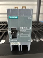 Siemens BQD220 Bolt On Circuit Breaker 20A 2P 480Y/277V 1PH BQD 20 Amp 2 Pole