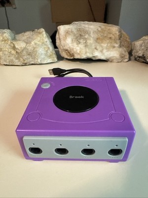Brook 4 Ports  Controller Adapter for Gamecube. Tested. Very Clean Throughout!