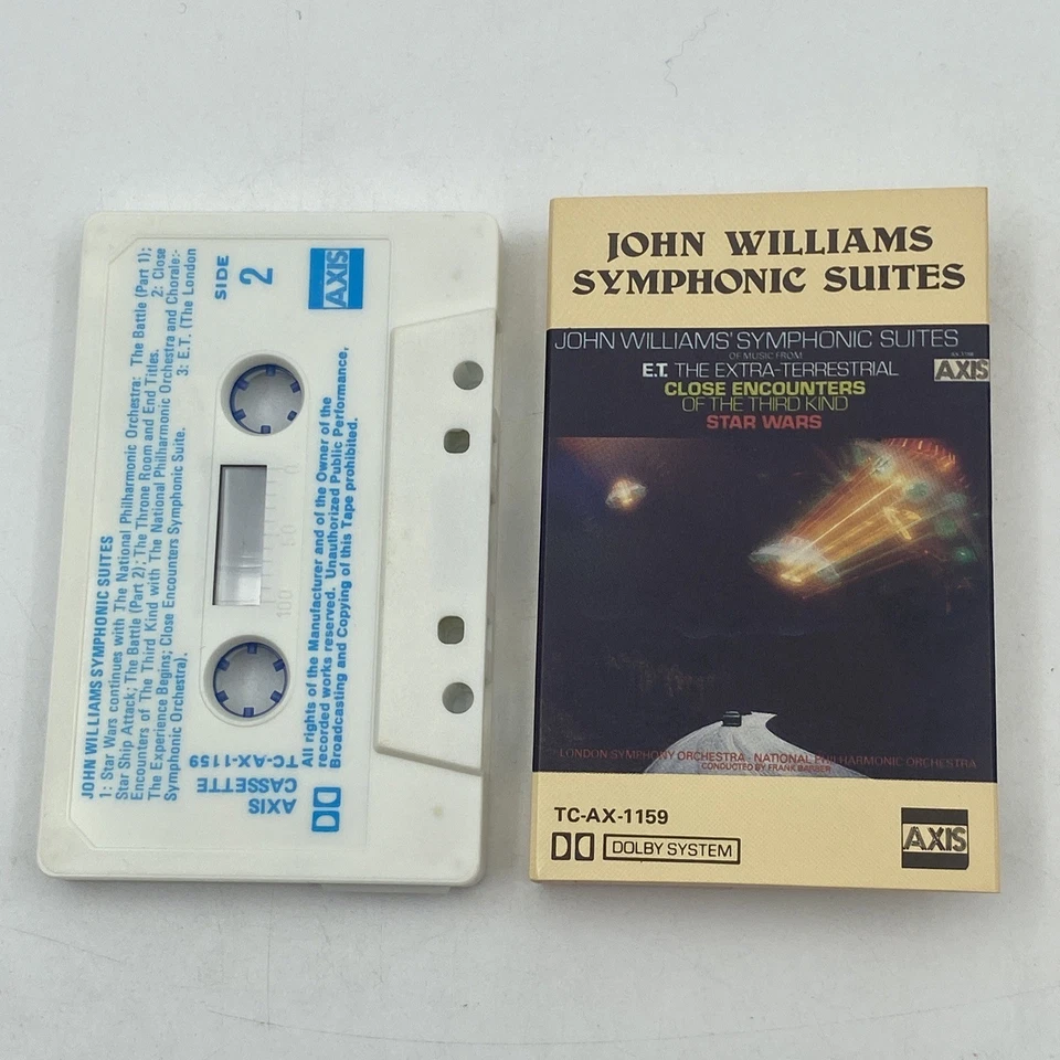 John Williams Symphonic Suites - (Cassette, 1982) - Image 3 of 4