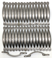 Amerock Cabinet Drawer Pulls Handles C-1590-1  Weathered Nickel 3" Centers LOT