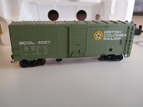 Intermountain HO British Columbia Railway #4027 40’ Single Door Boxcar | Zustand: Used