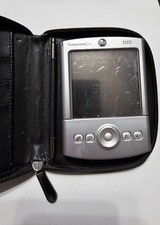 PalmOne Tungsten T2 Handheld PDA Vintage Unit Untested w/ Carrying Case Pen