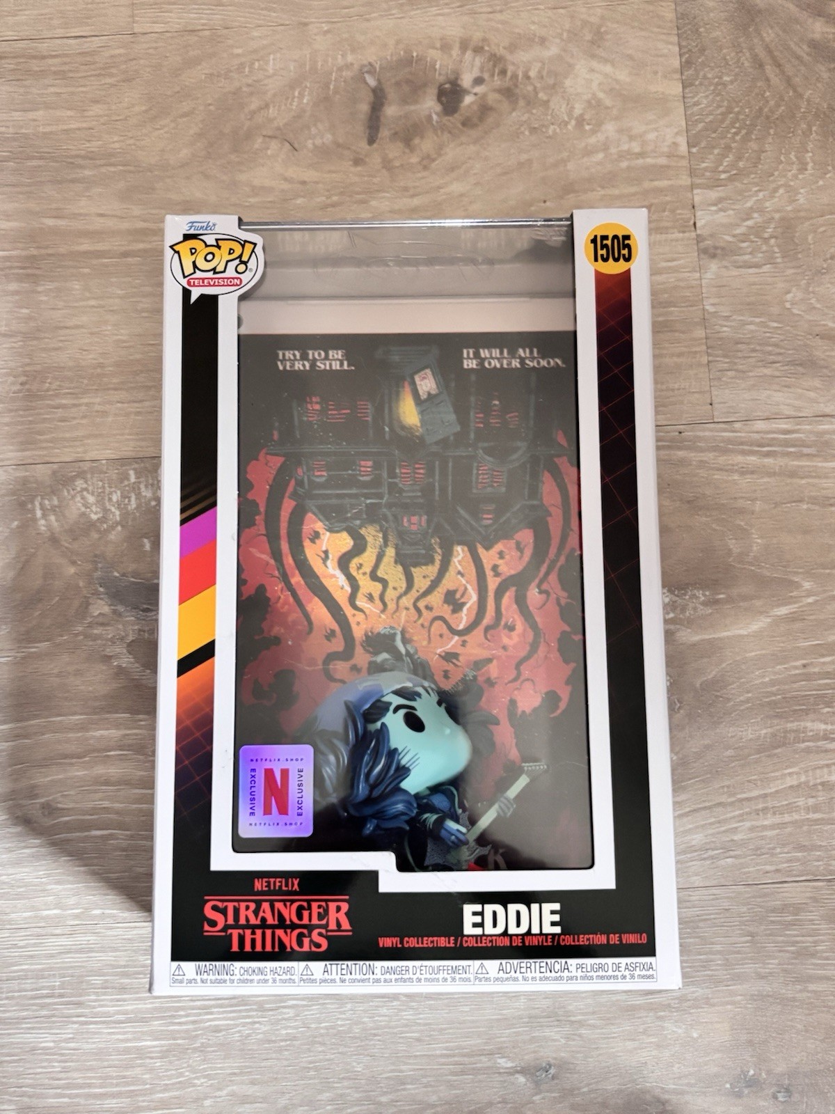 Cómic exclusivo de Eddie Munson Funko Stranger Things The Pigggyback Netflix