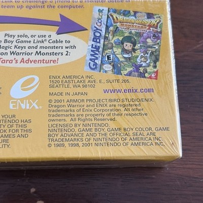 Dragon Warrior Monsters 2: Tara's Adventure (Nintendo Game Boy