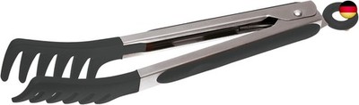 Sambonet Gadgets 51595B32 - Spaghetti-Zange aus 18/10 Edelstahl und Silikon,