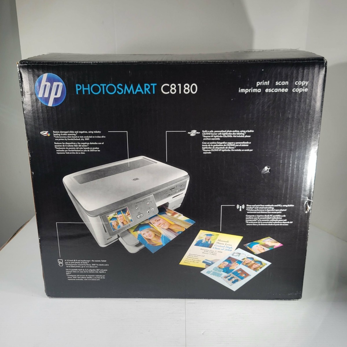 【中古】（非常に良い）HP (ヒューレット・パッカード) photosmart C4180 HP Photosmart C4180 All-In-One Inkjet Printer | Color | 30 ppm