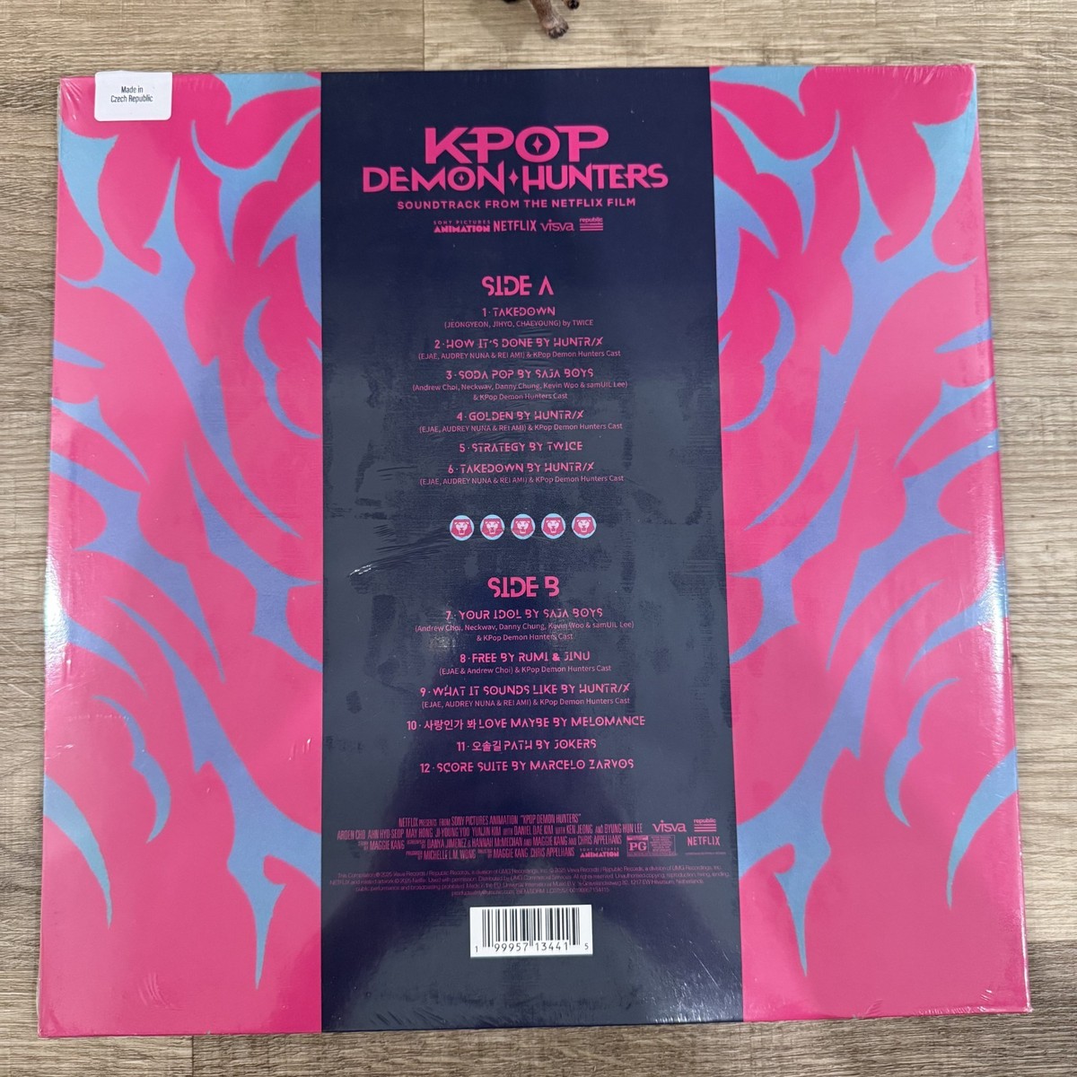 KPop Demon Hunters Saja Boys Vinyl LP 2026 RSD /10000 Record Store