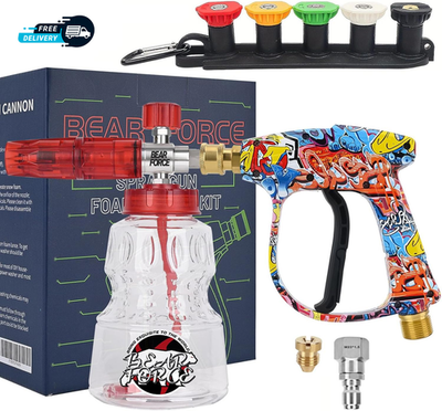 #ad Pressure Washer Spray Power Washer Short with M22 Inlet Threaded $50.79